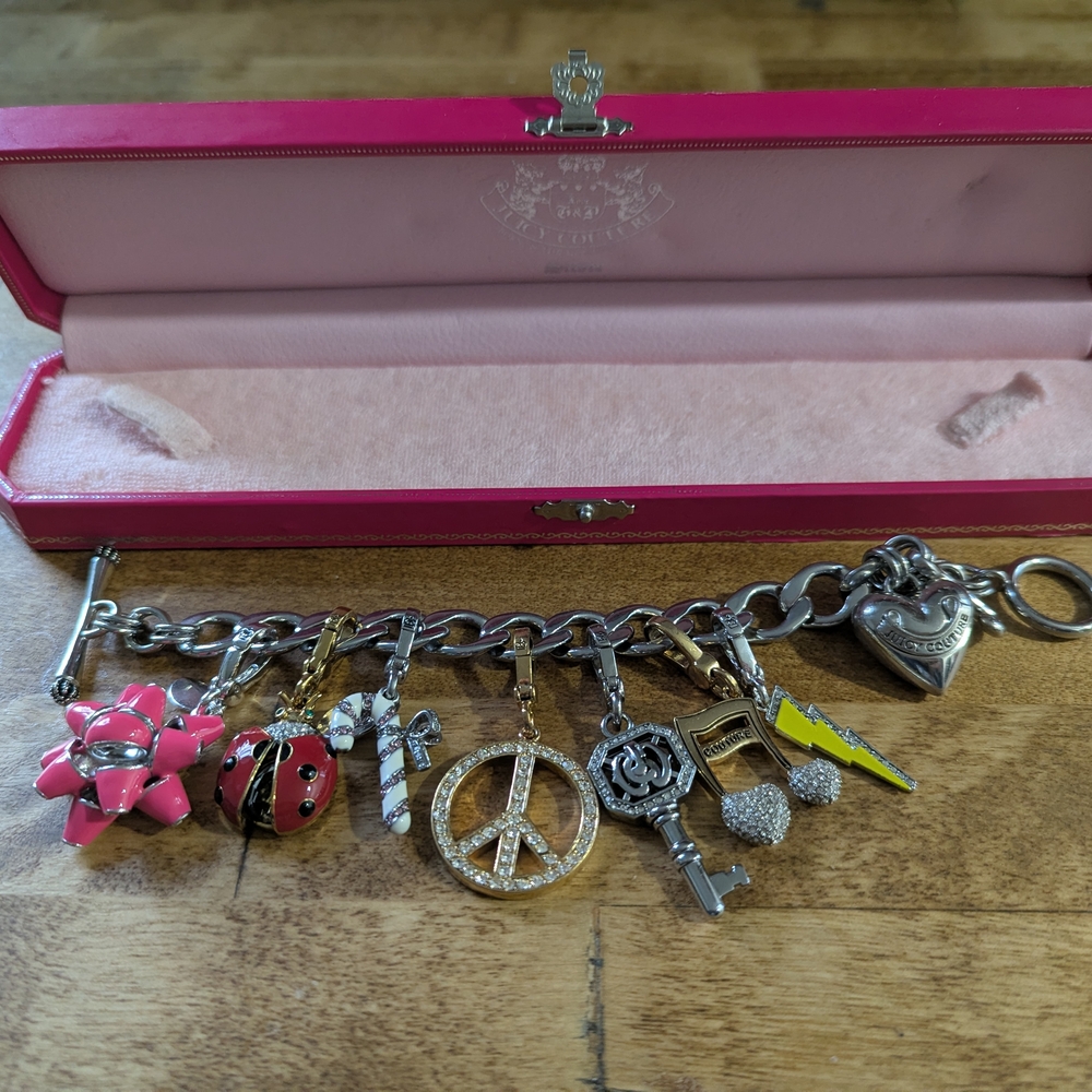 Vintage Juicy Couture Charm Bracelet